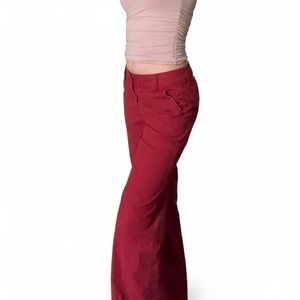 Favorite Chinos Red Bootcut Chinos